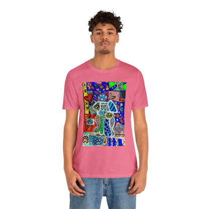 Abstract - Unisex Jersey Short Sleeve Tee