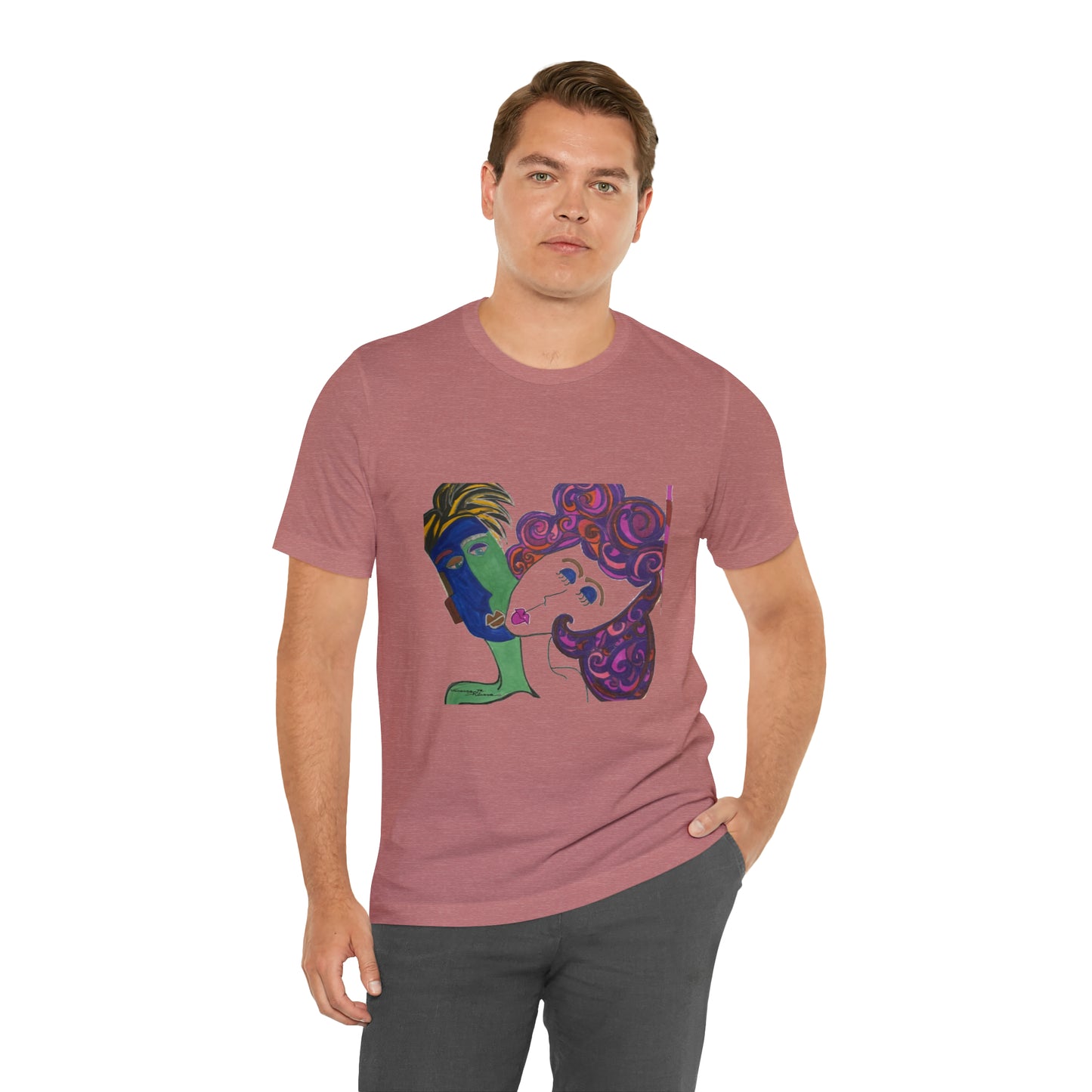 Faces - Unisex Jersey Short Sleeve Tee