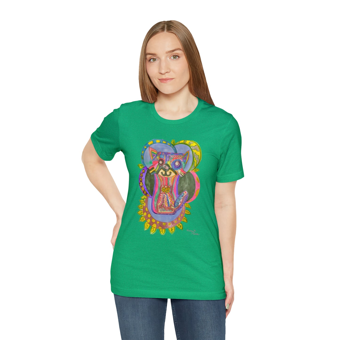 cat - Unisex Jersey Short Sleeve Tee