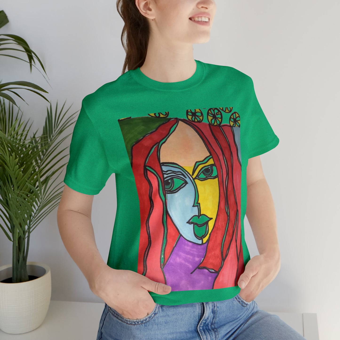 Face - Unisex Jersey Short Sleeve Tee