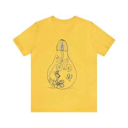 Light Bulb - Unisex Jersey Short Sleeve Tee