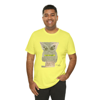 Owl - Unisex Jersey Short Sleeve Tee