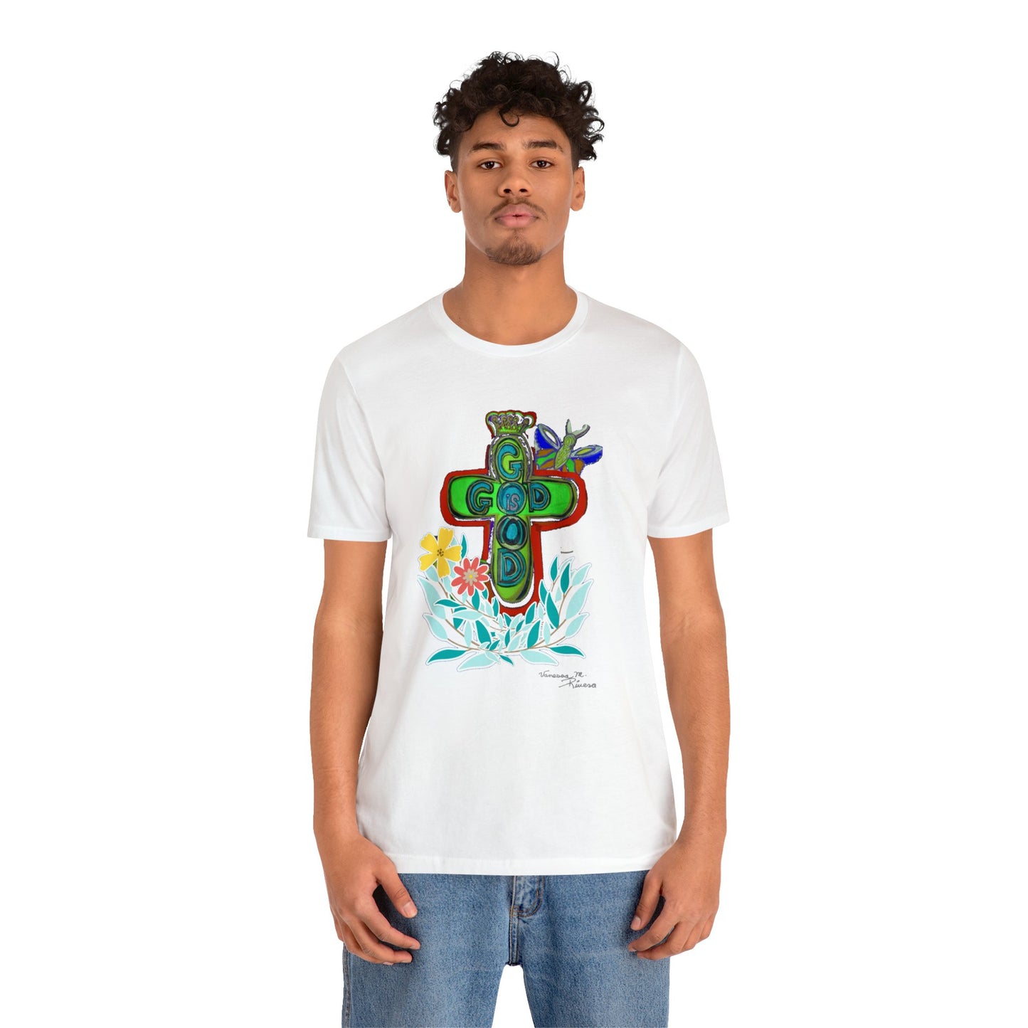 cross - Unisex Jersey Short Sleeve Tee