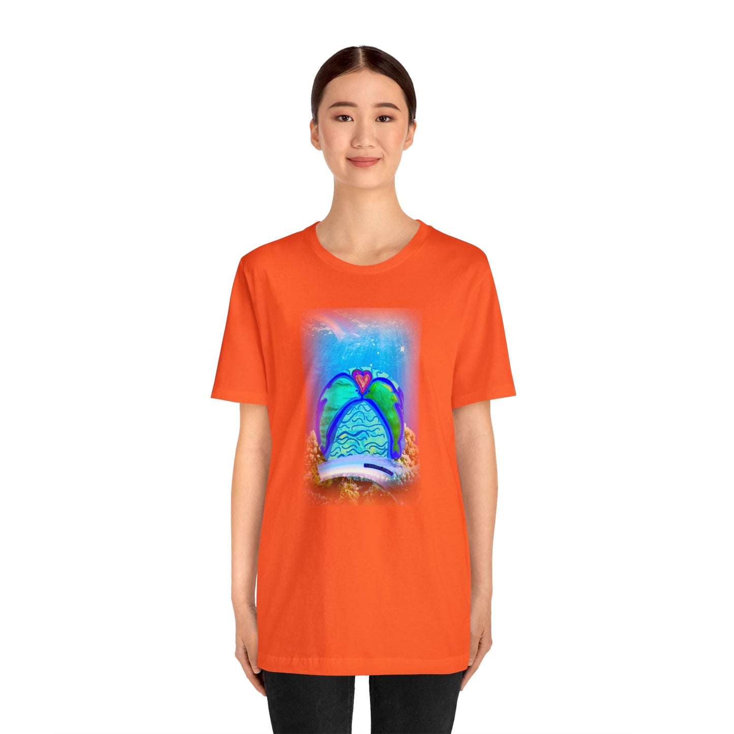 dolphin - Unisex Jersey Short Sleeve Tee