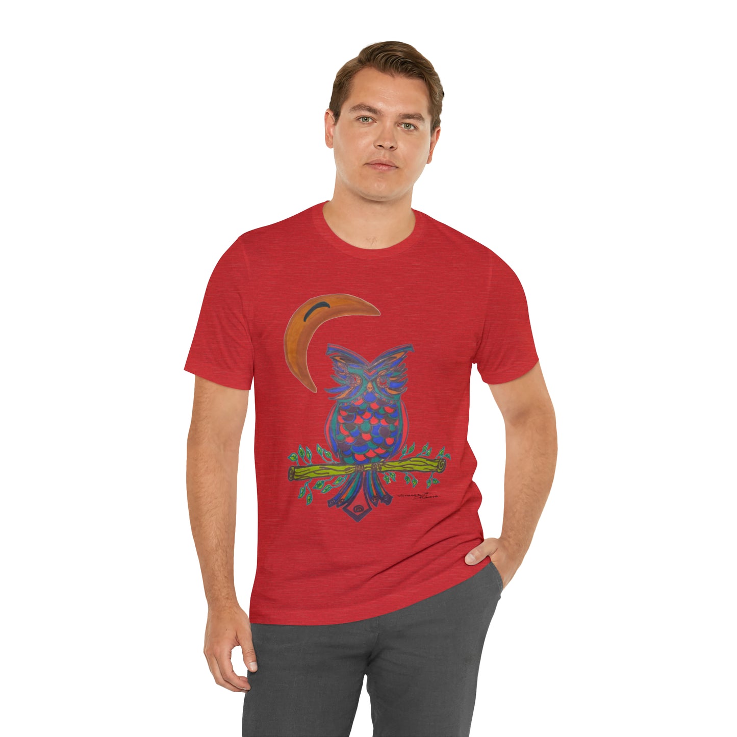 Owl - Unisex Jersey Short Sleeve Tee