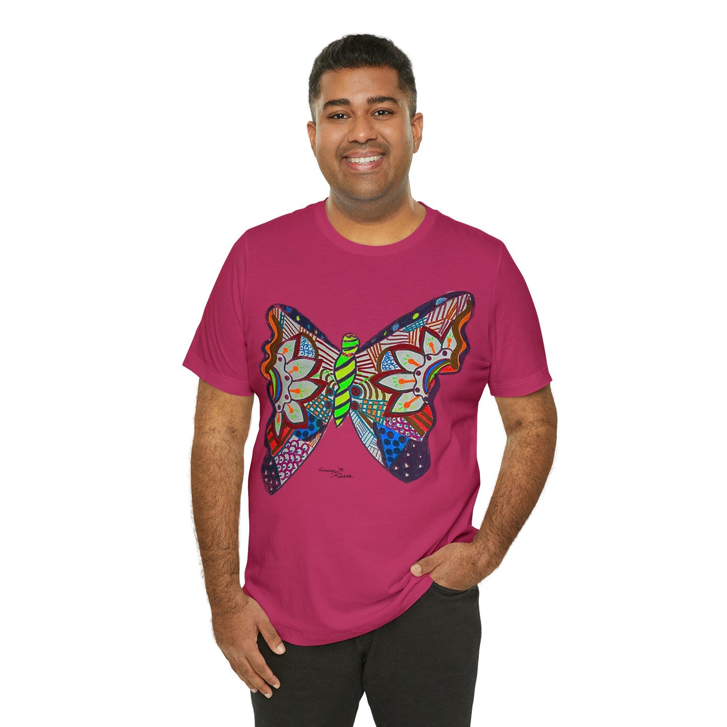 Butterfly - Unisex Jersey Short Sleeve Tee