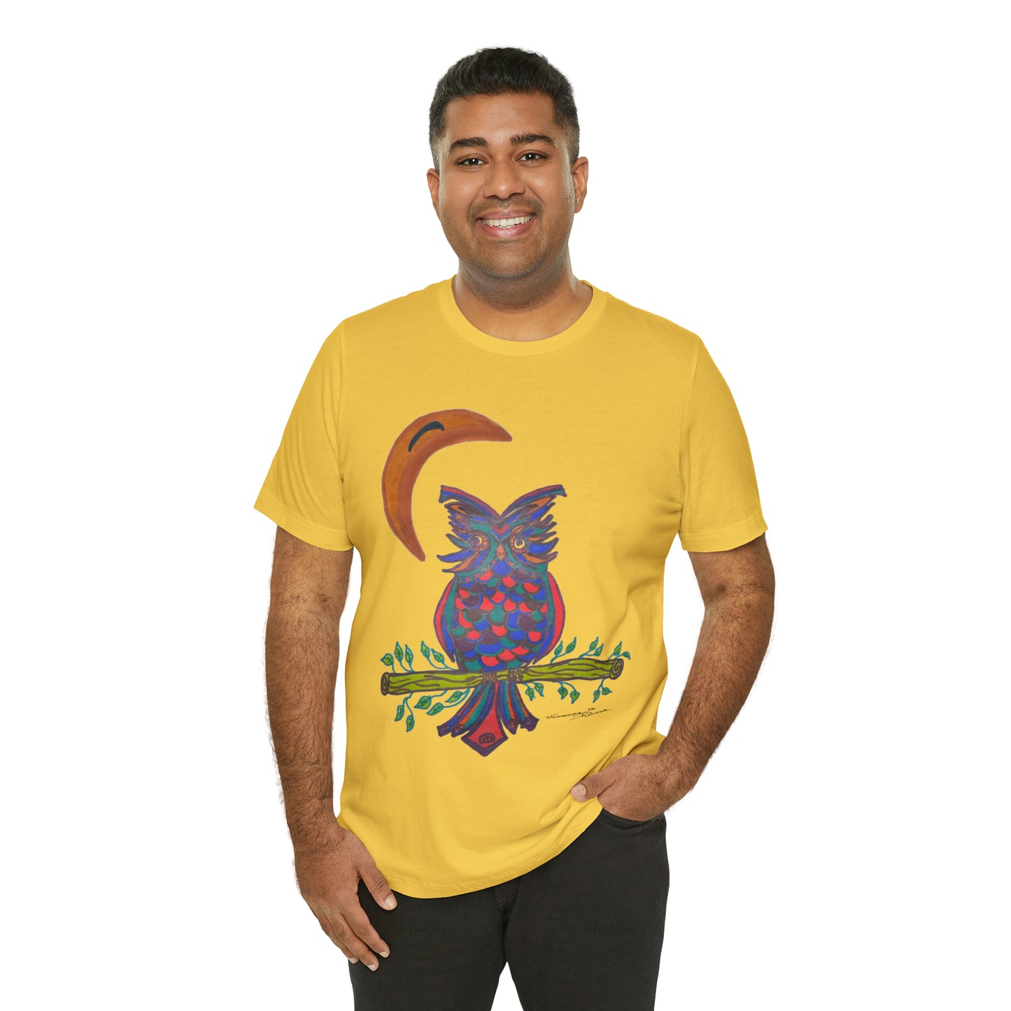 Owl - Unisex Jersey Short Sleeve Tee