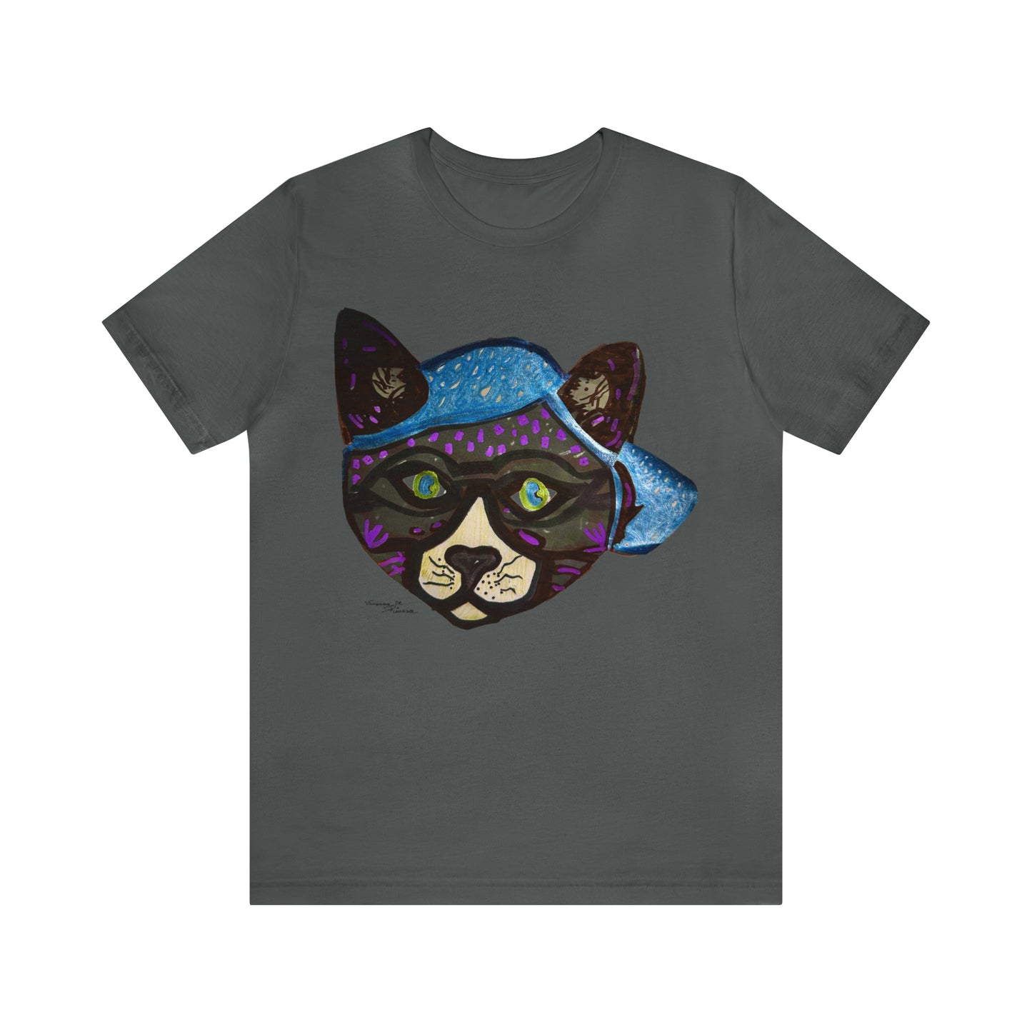 Cat - Unisex Jersey Short Sleeve Tee