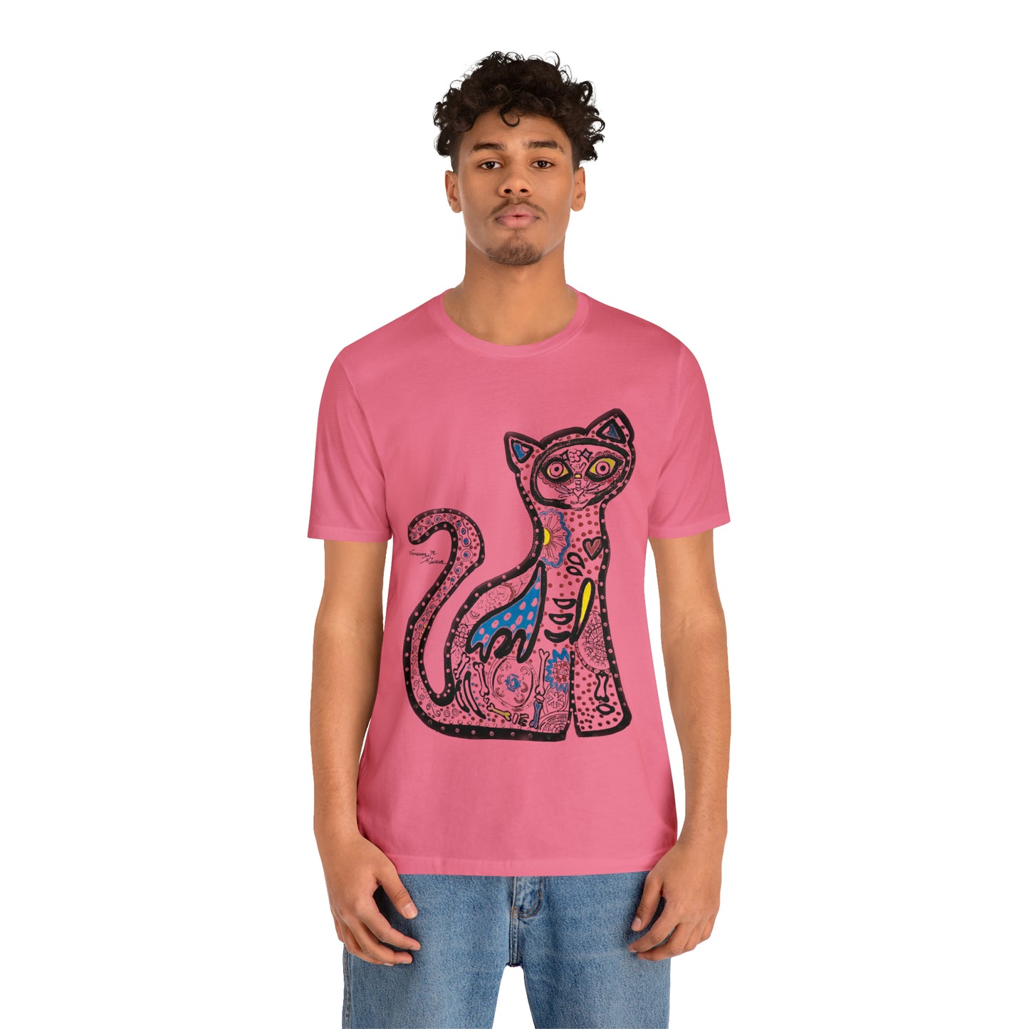 Cat - Unisex Jersey Short Sleeve Tee