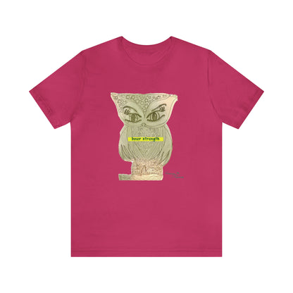 Owl - Unisex Jersey Short Sleeve Tee