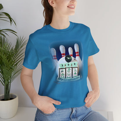 bowling - Unisex Jersey Short Sleeve Tee