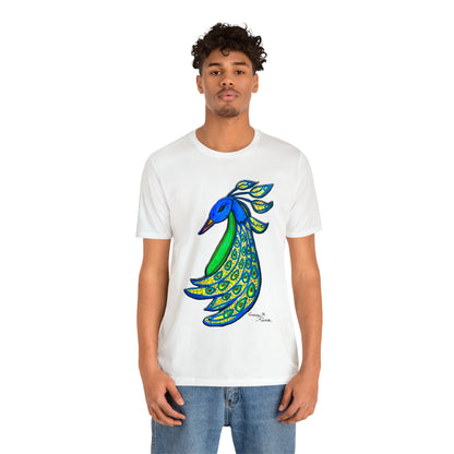 Peacock - Unisex Jersey Short Sleeve Tee