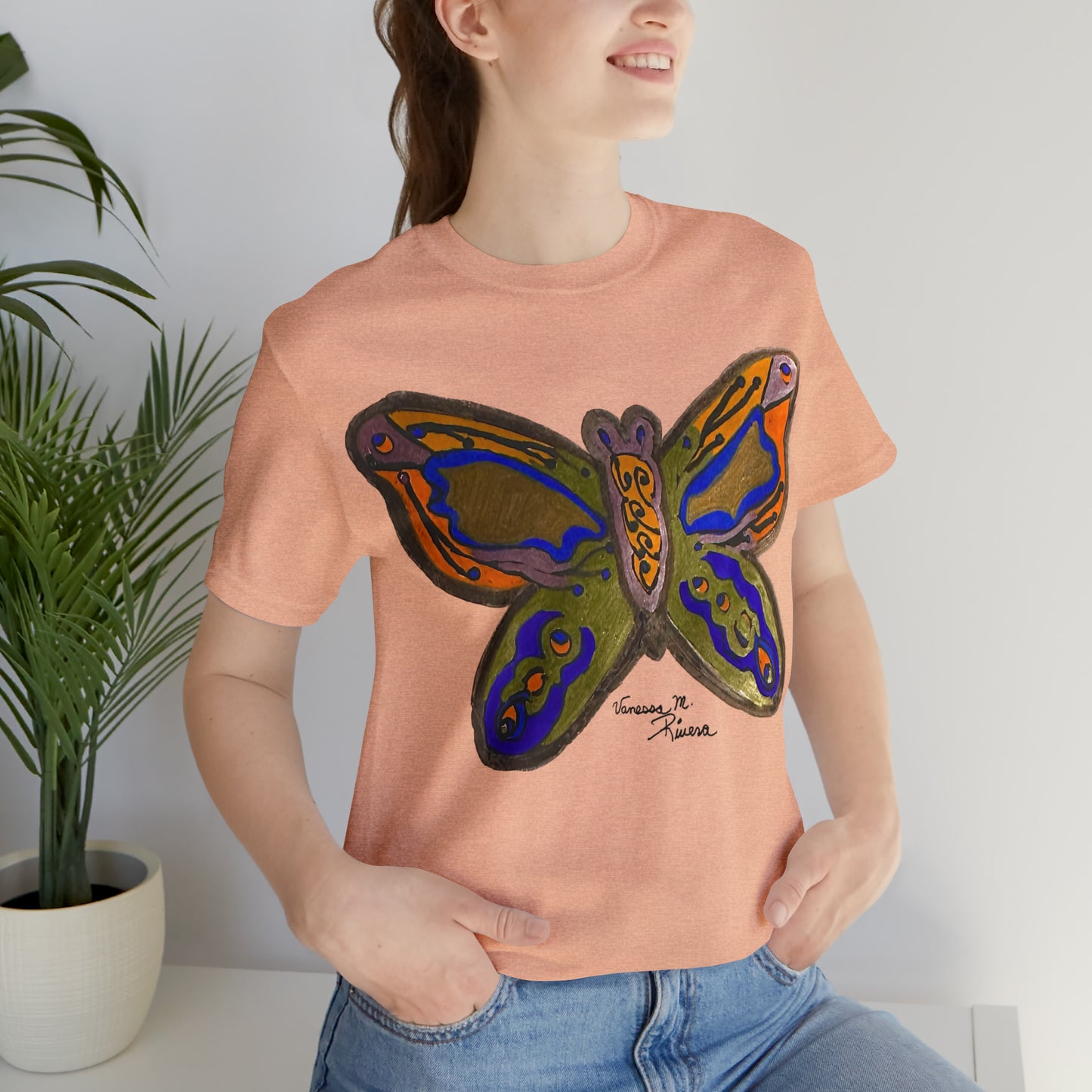 Butterfly - Unisex Jersey Short Sleeve Tee