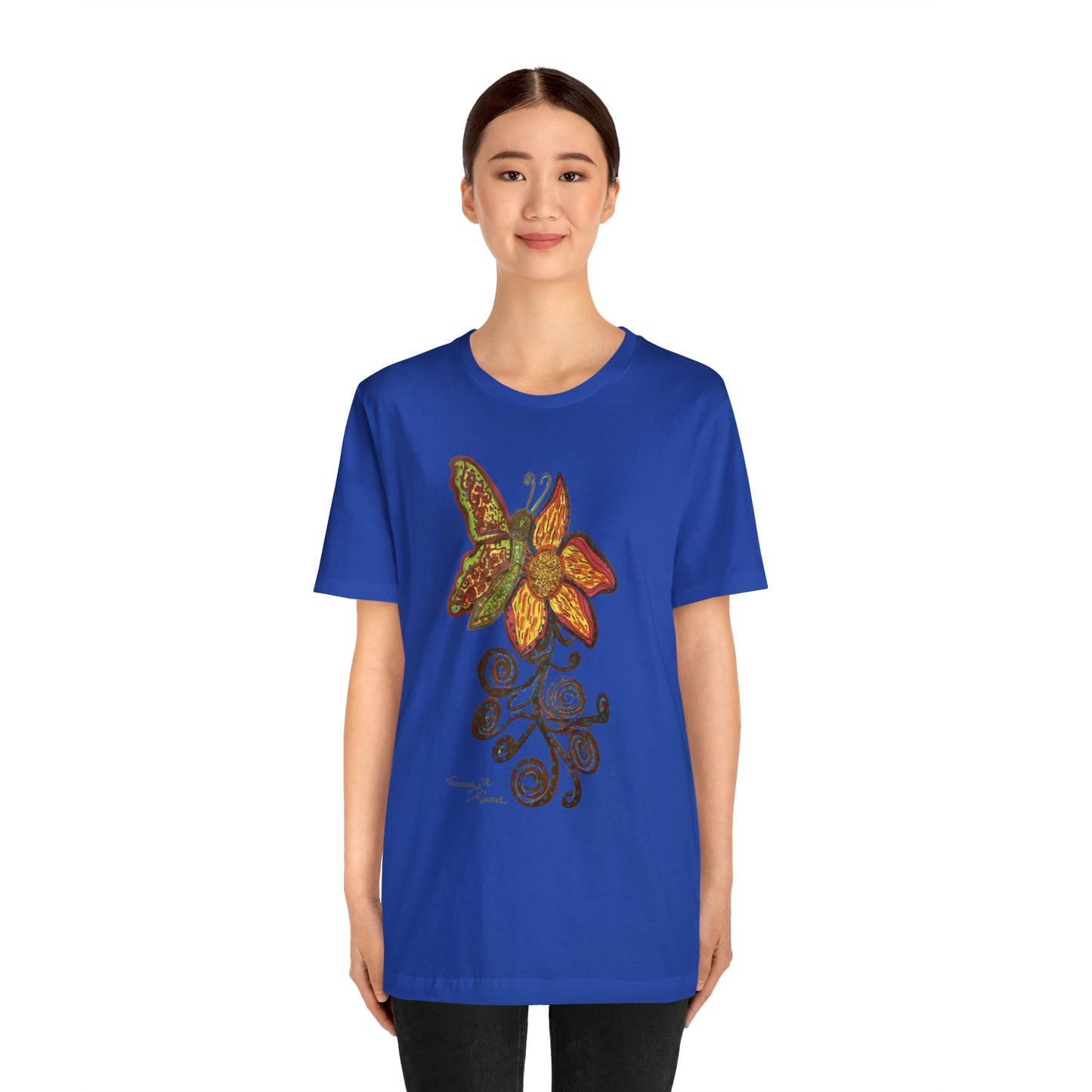 Butterfly - Unisex Jersey Short Sleeve Tee