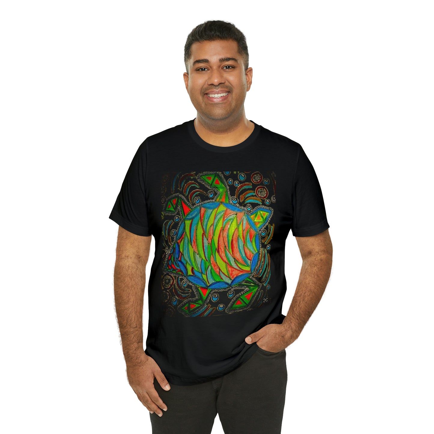 Abstract - Unisex Jersey Short Sleeve Tee