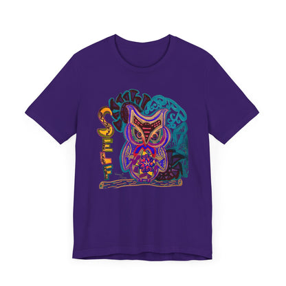 Owl - Unisex Jersey Short Sleeve Tee