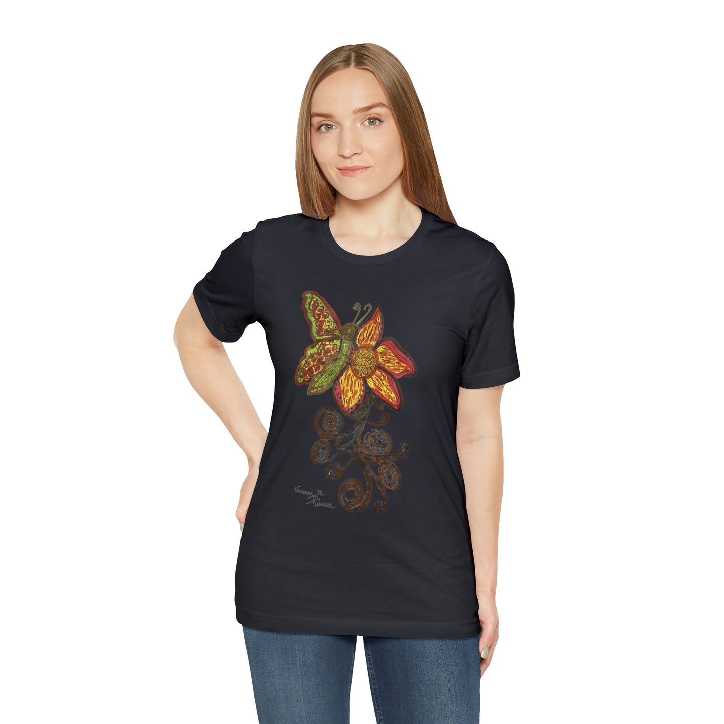 Butterfly - Unisex Jersey Short Sleeve Tee