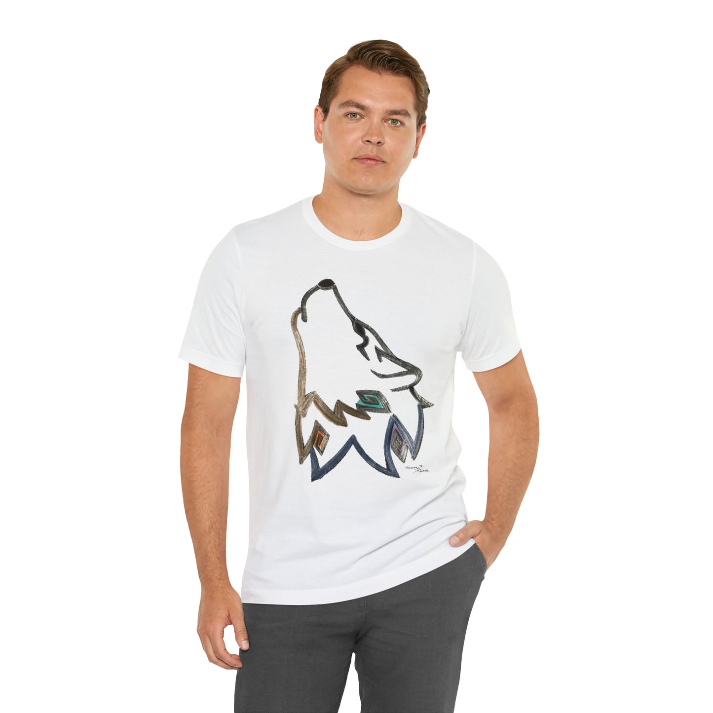 Wolf - Unisex Jersey Short Sleeve Tee