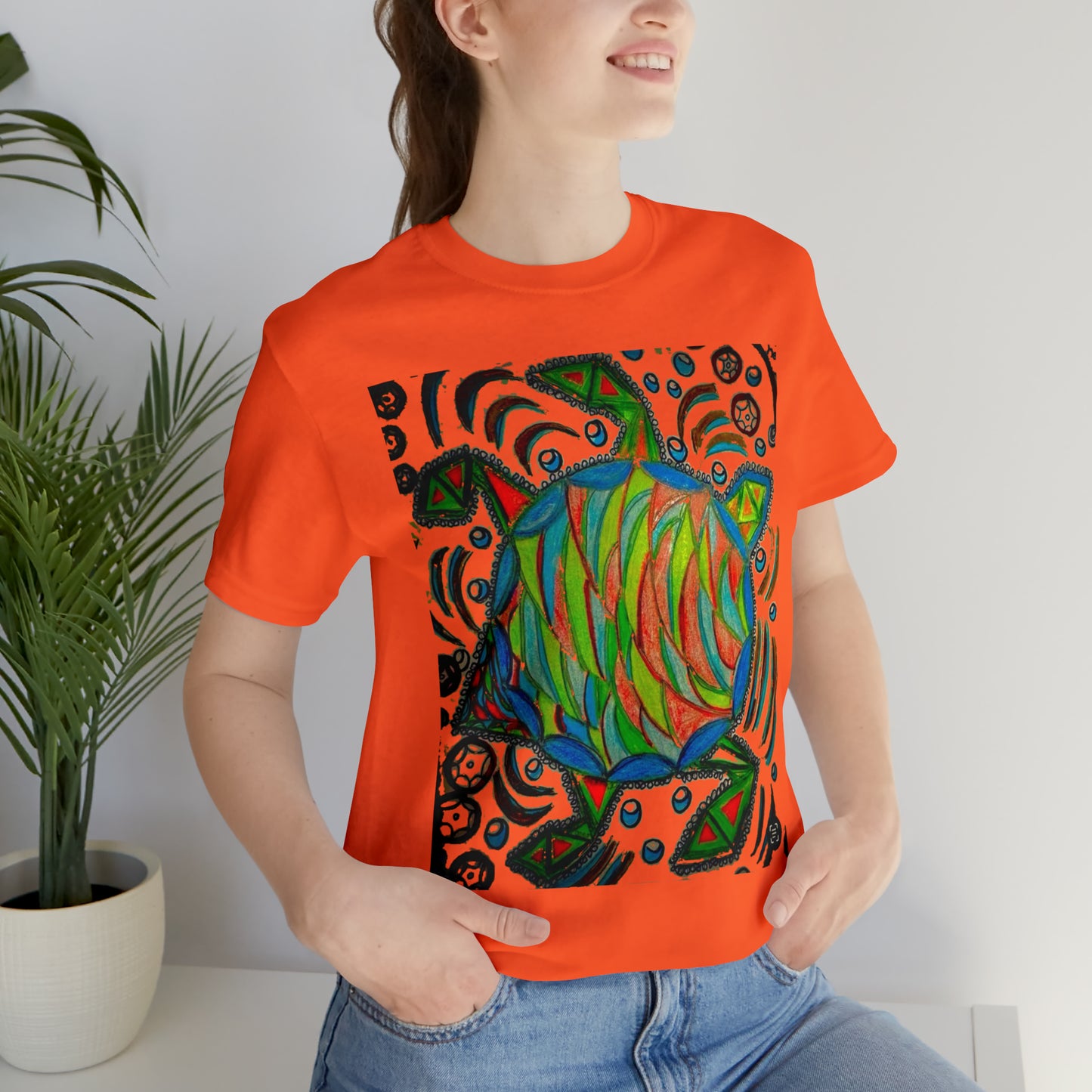 Abstract - Unisex Jersey Short Sleeve Tee