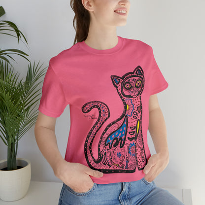 Cat - Unisex Jersey Short Sleeve Tee