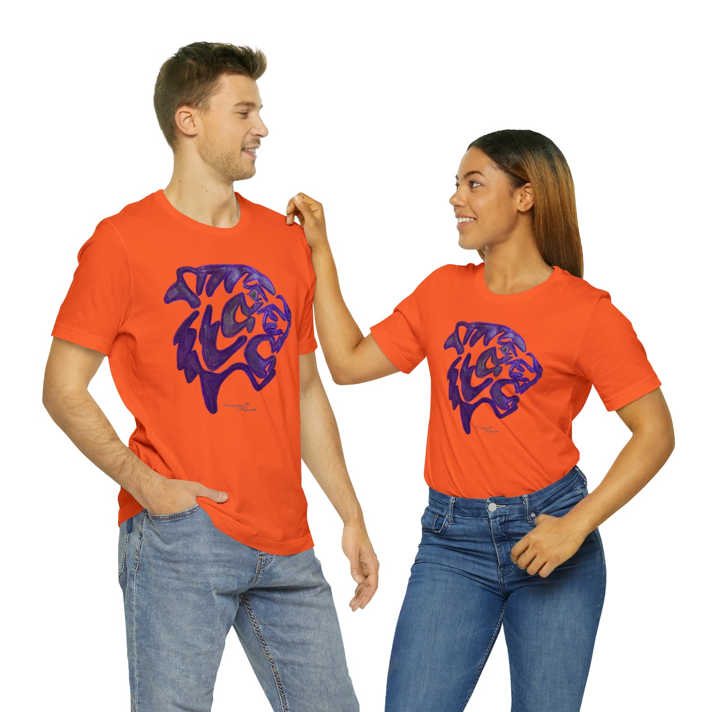 Tiger - Unisex Jersey Short Sleeve Tee