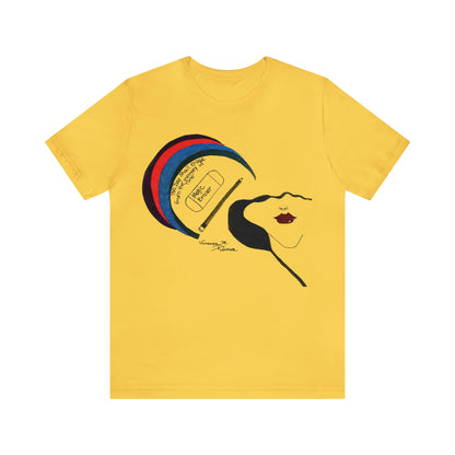 Rainbow Lady - Unisex Jersey Short Sleeve Tee