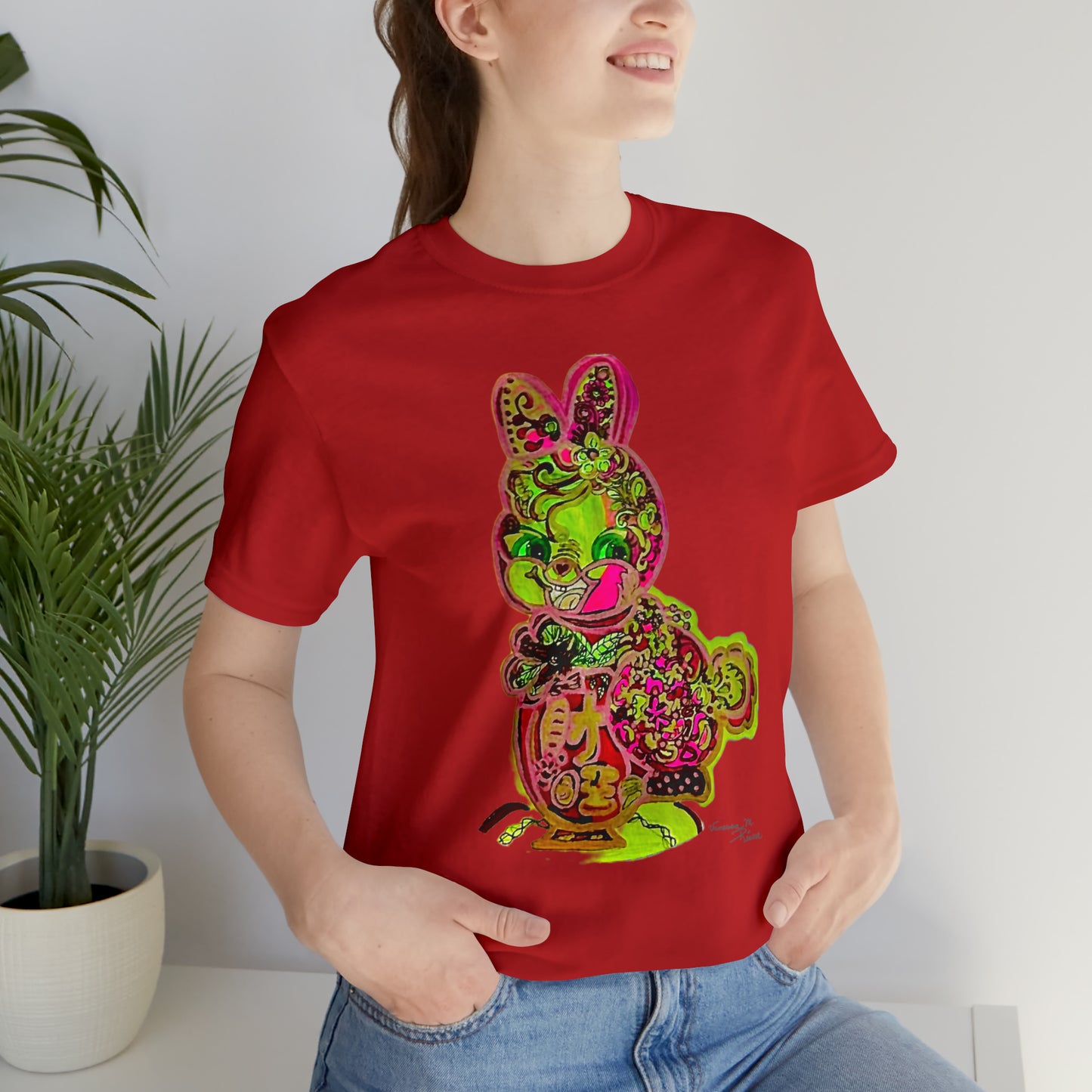 Bunny - Unisex Jersey Short Sleeve Tee