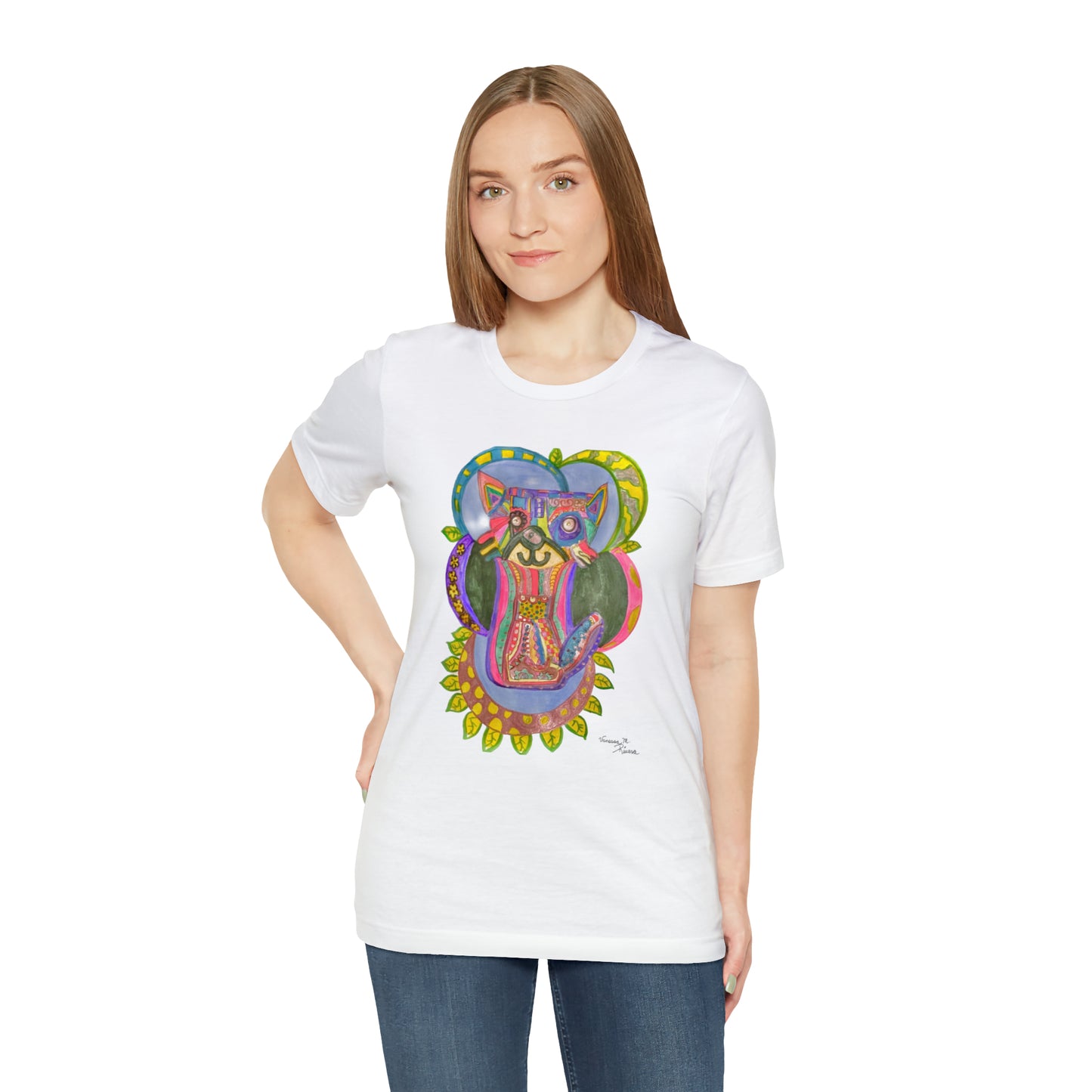 cat - Unisex Jersey Short Sleeve Tee