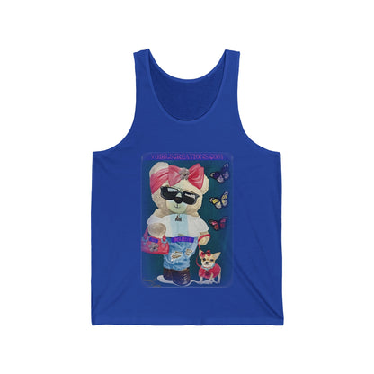 Bear - Unisex Jersey Tank