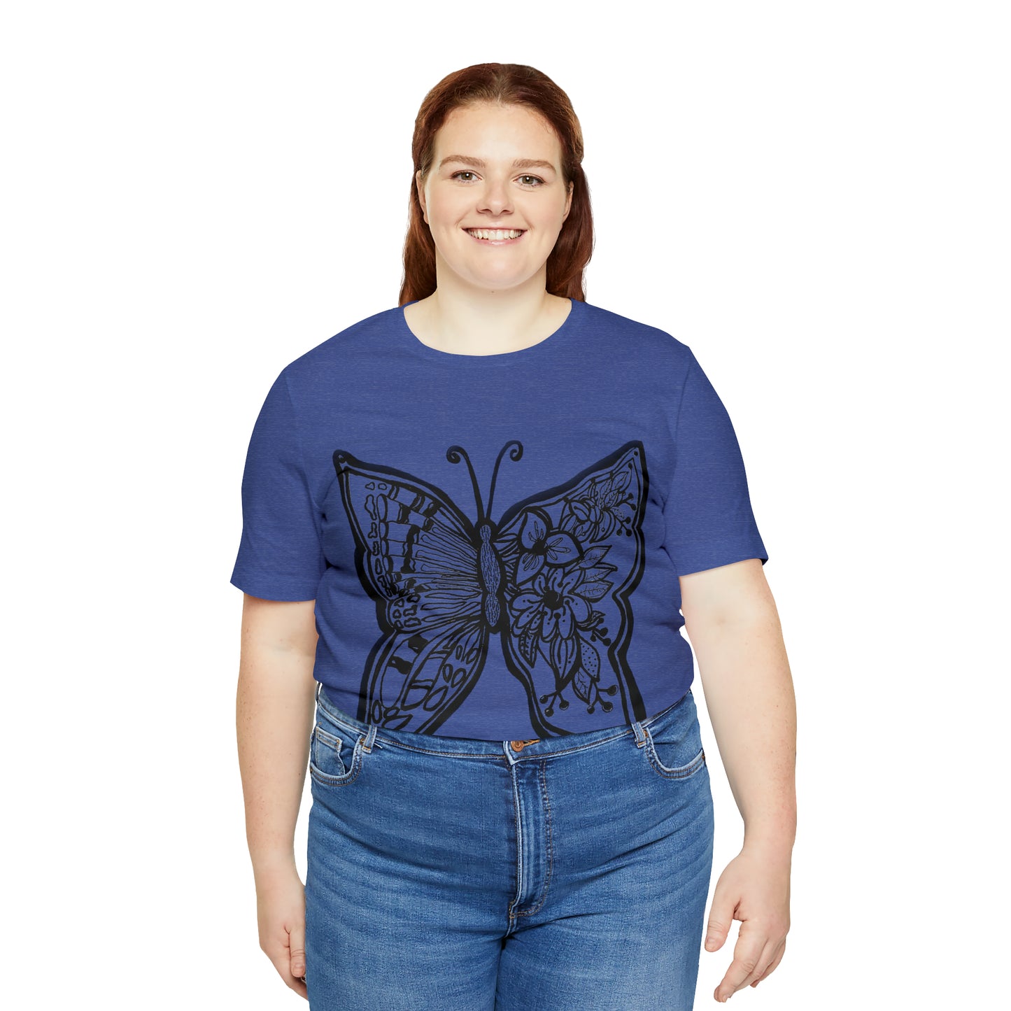 Butterfly - Unisex Jersey Short Sleeve Tee