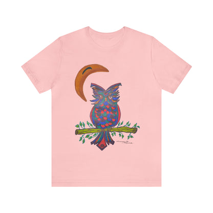 Owl - Unisex Jersey Short Sleeve Tee