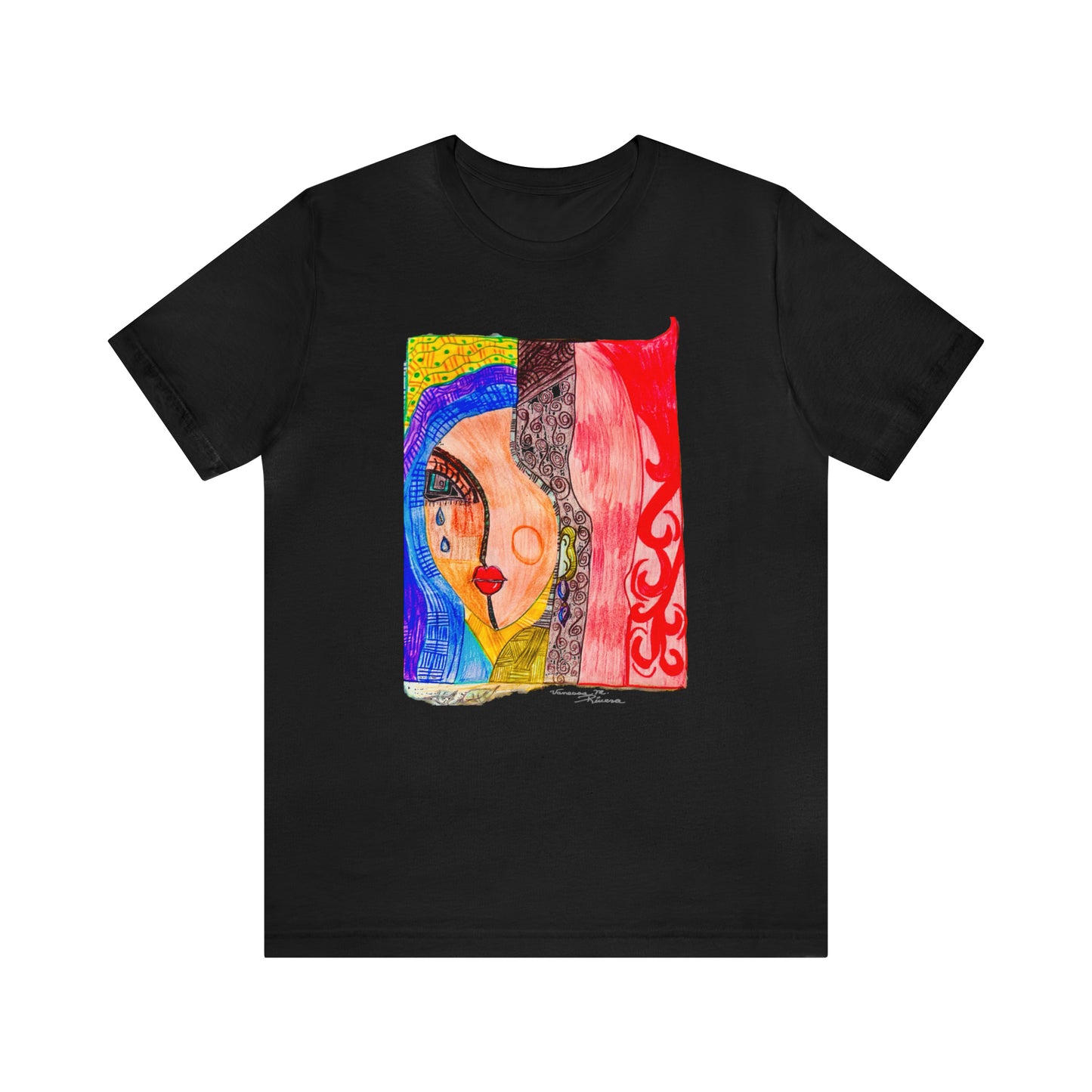 face - Unisex Jersey Short Sleeve Tee