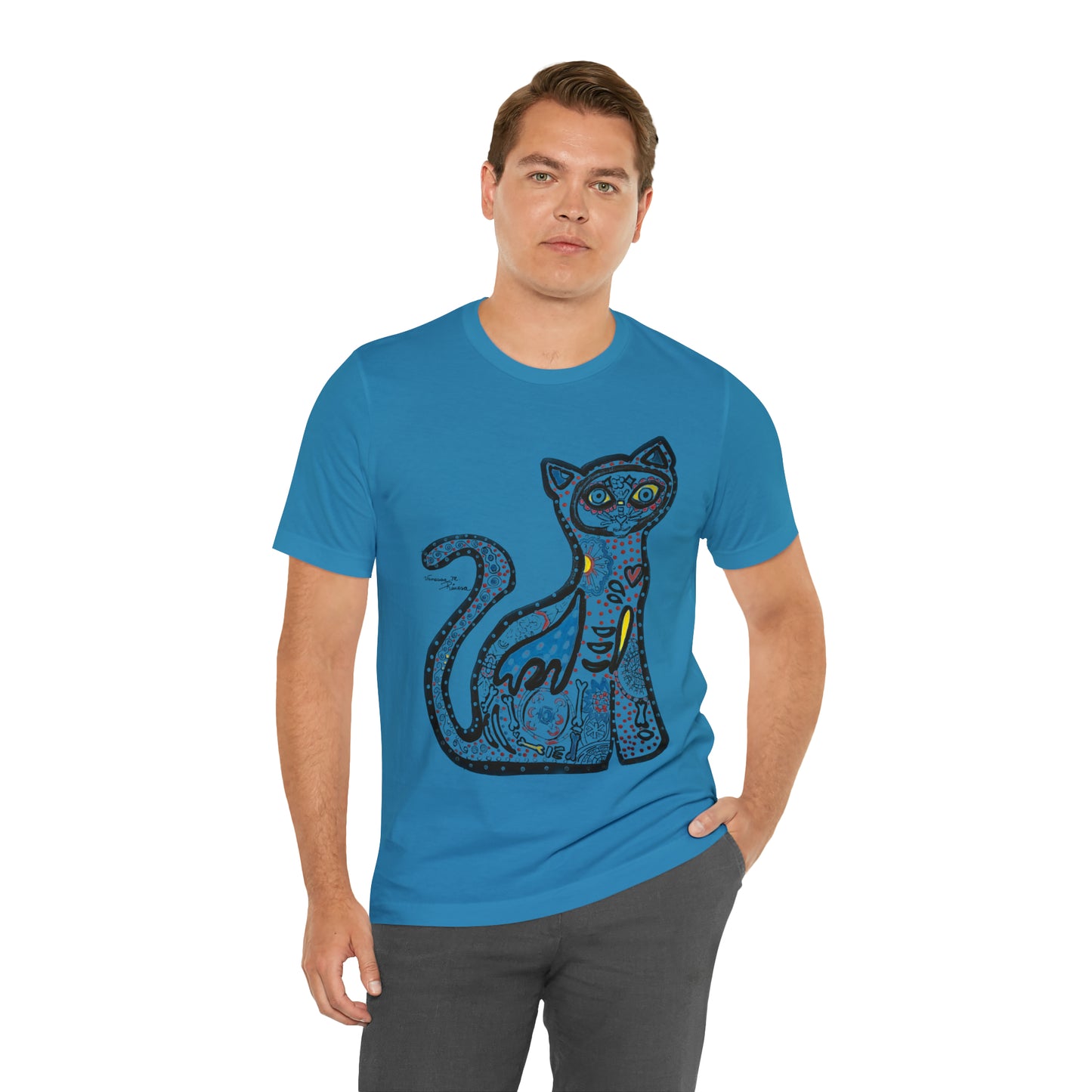 Cat - Unisex Jersey Short Sleeve Tee