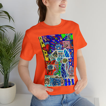 Abstract - Unisex Jersey Short Sleeve Tee