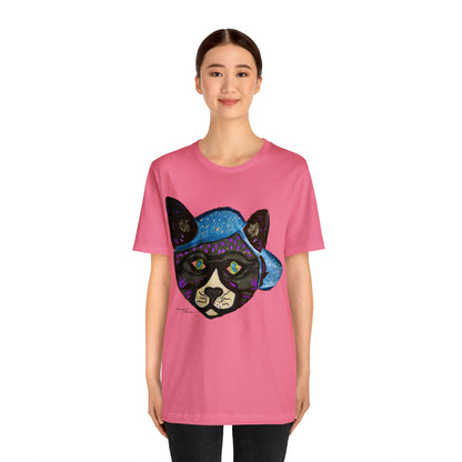 Cat - Unisex Jersey Short Sleeve Tee