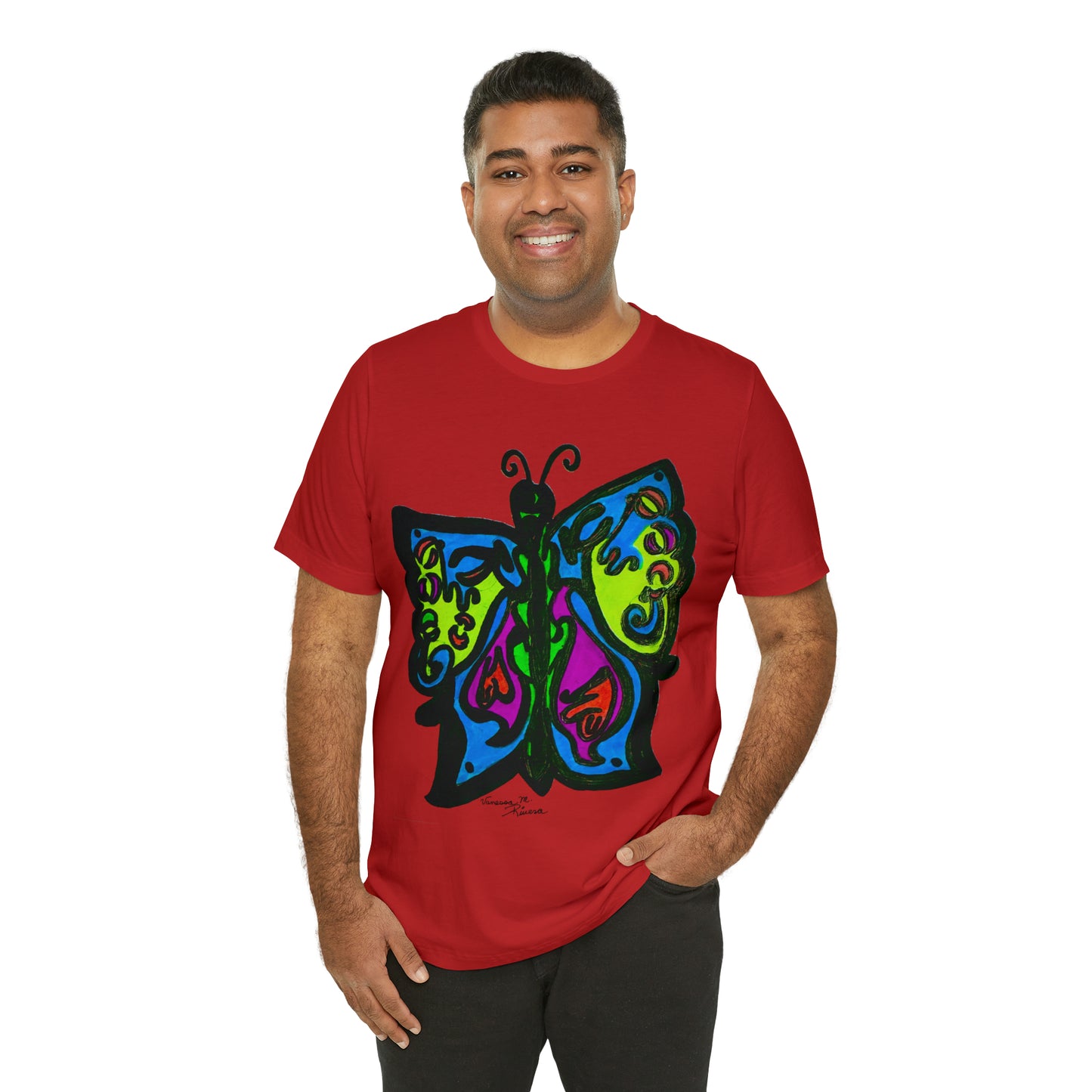 Butterfly - Unisex Jersey Short Sleeve Tee