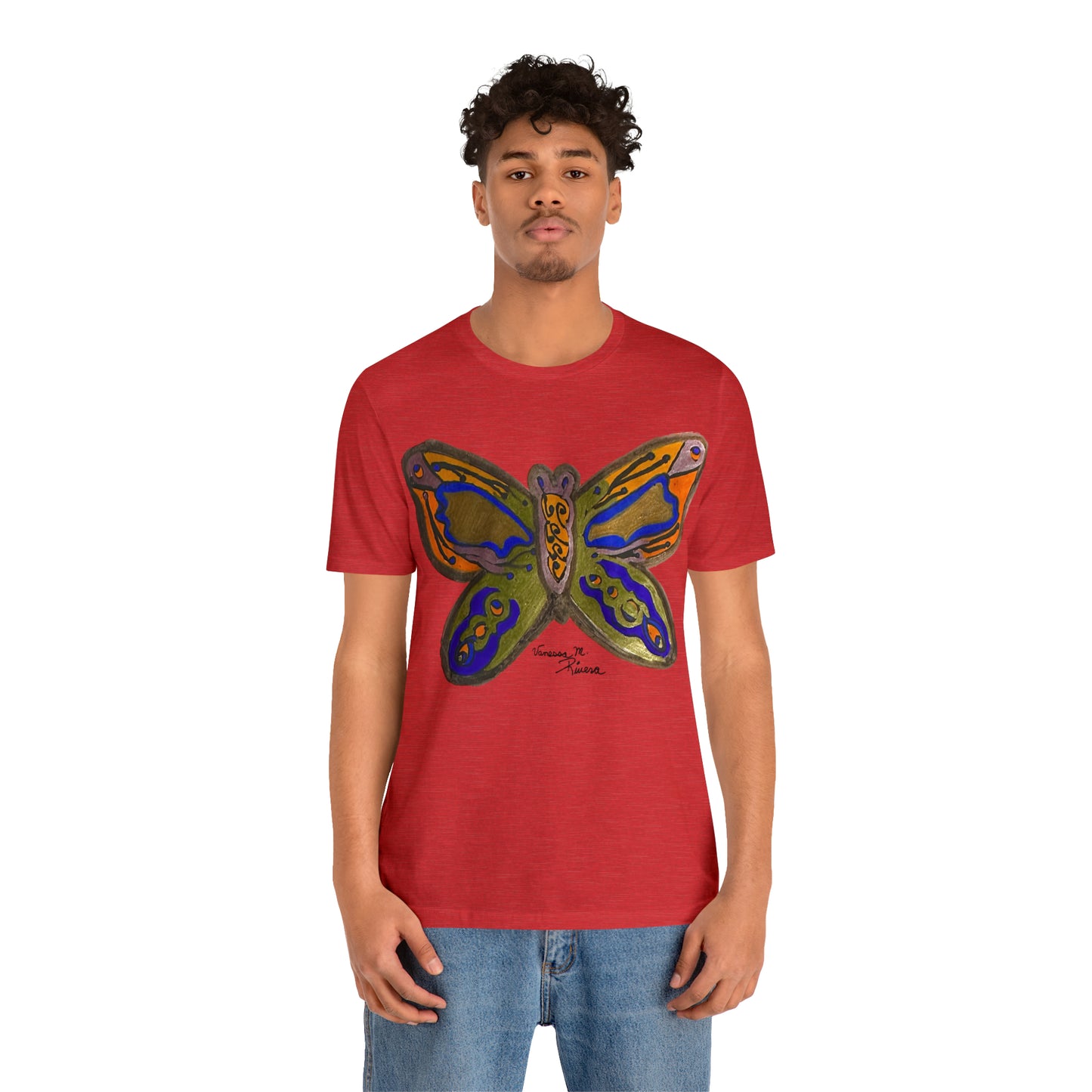 Butterfly - Unisex Jersey Short Sleeve Tee