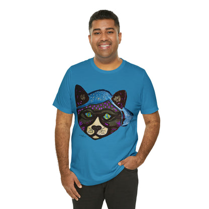 Cat - Unisex Jersey Short Sleeve Tee