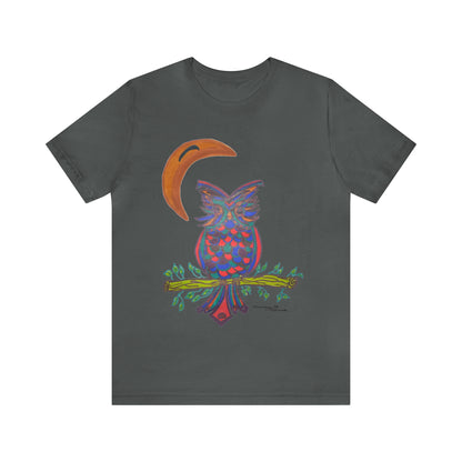 Owl - Unisex Jersey Short Sleeve Tee