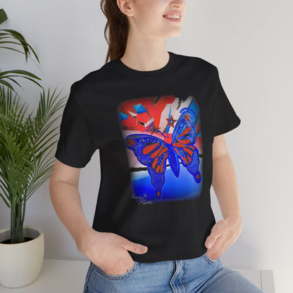 butterfly - Unisex Jersey Short Sleeve Tee