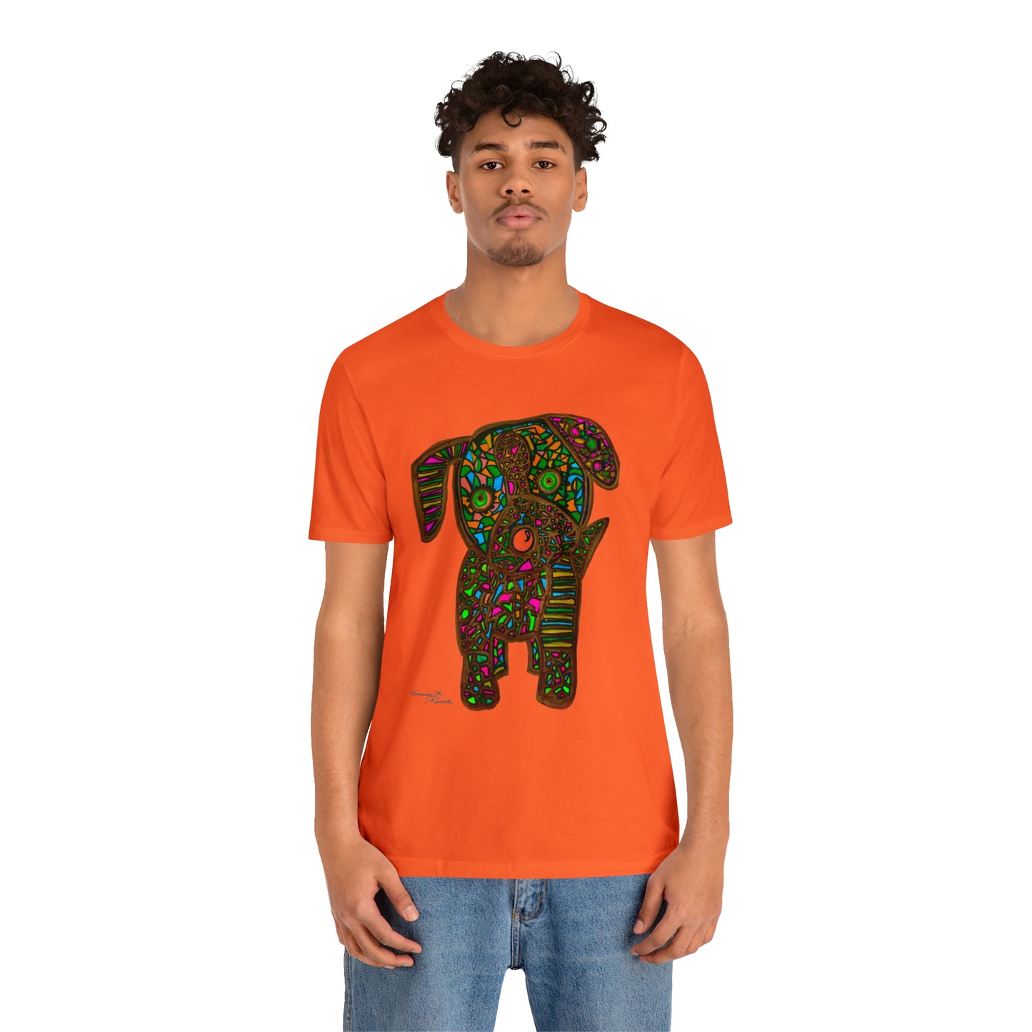 dog - Unisex Jersey Short Sleeve Tee