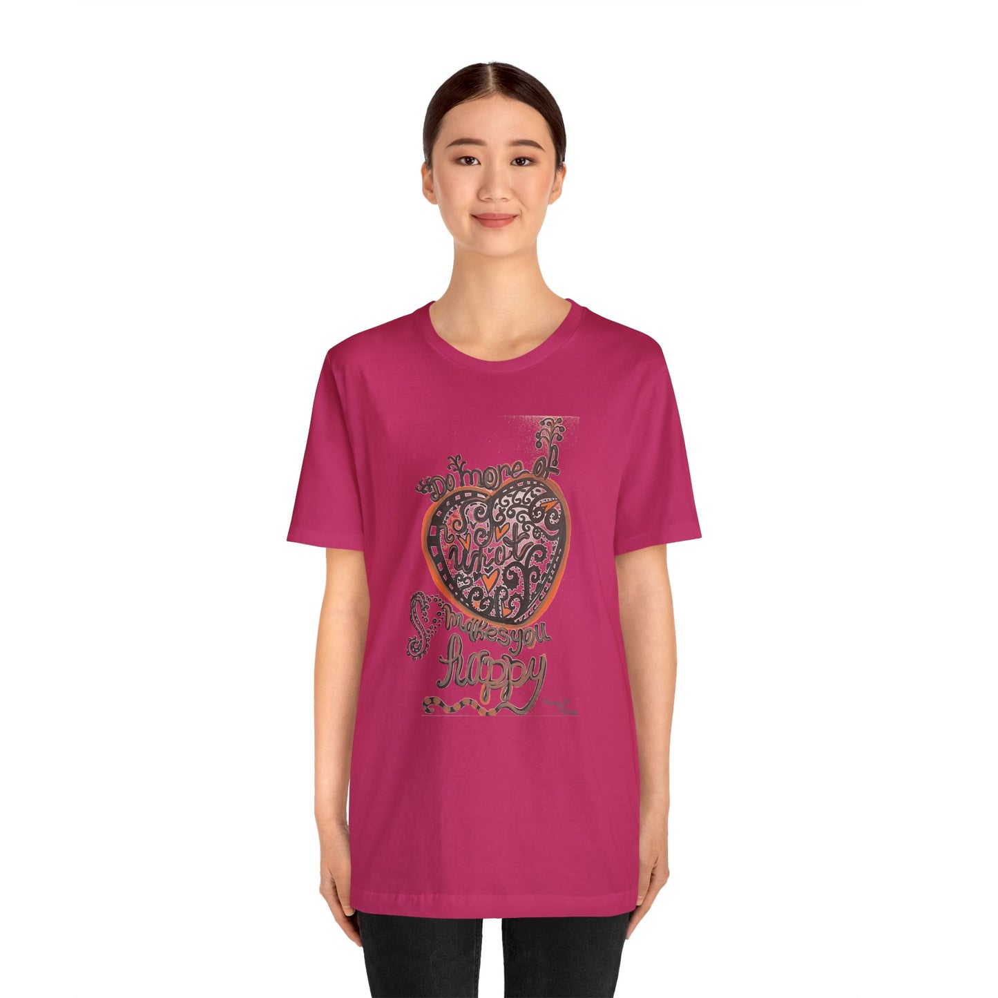 heart - Unisex Jersey Short Sleeve Tee