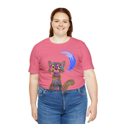 Cat - Unisex Jersey Short Sleeve Tee