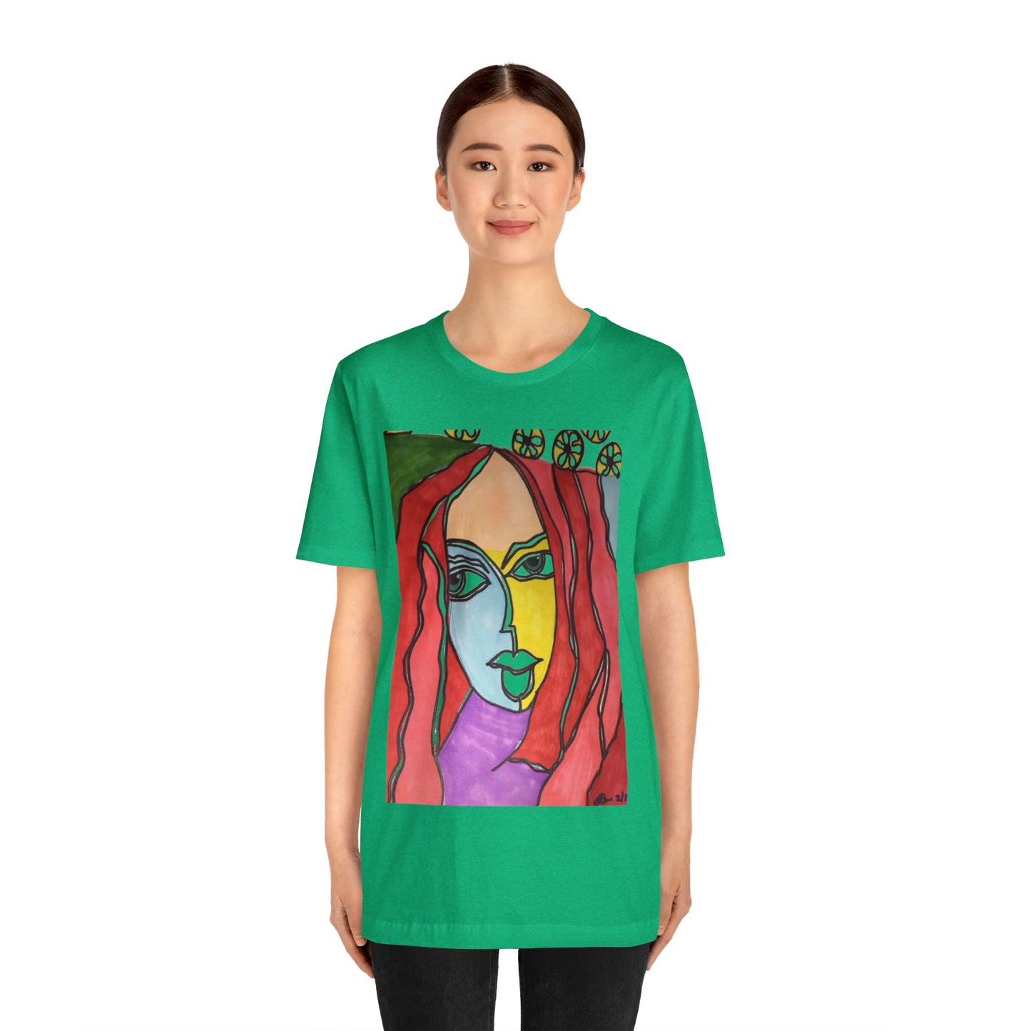 Face - Unisex Jersey Short Sleeve Tee