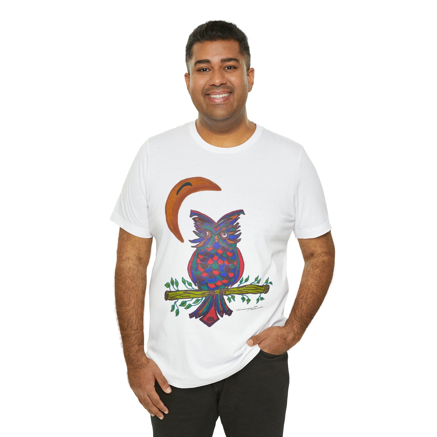 Owl - Unisex Jersey Short Sleeve Tee