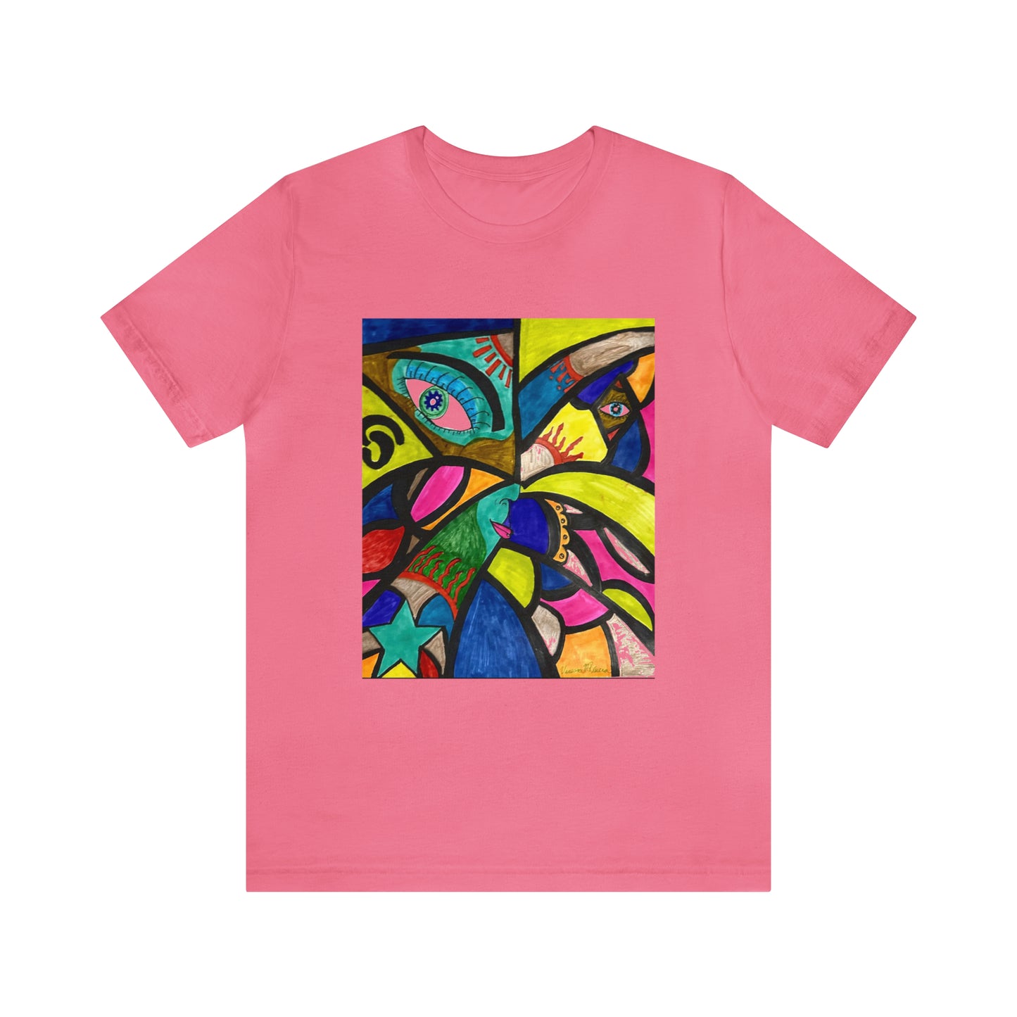 Abstract - Unisex Jersey Short Sleeve Tee