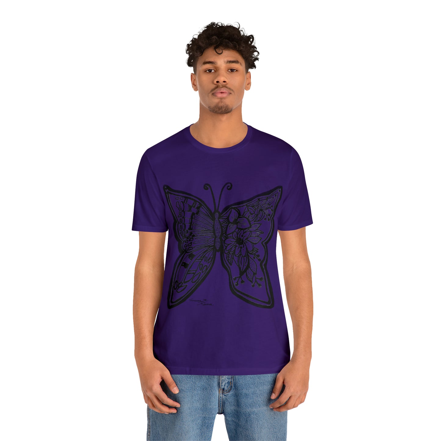 Butterfly - Unisex Jersey Short Sleeve Tee