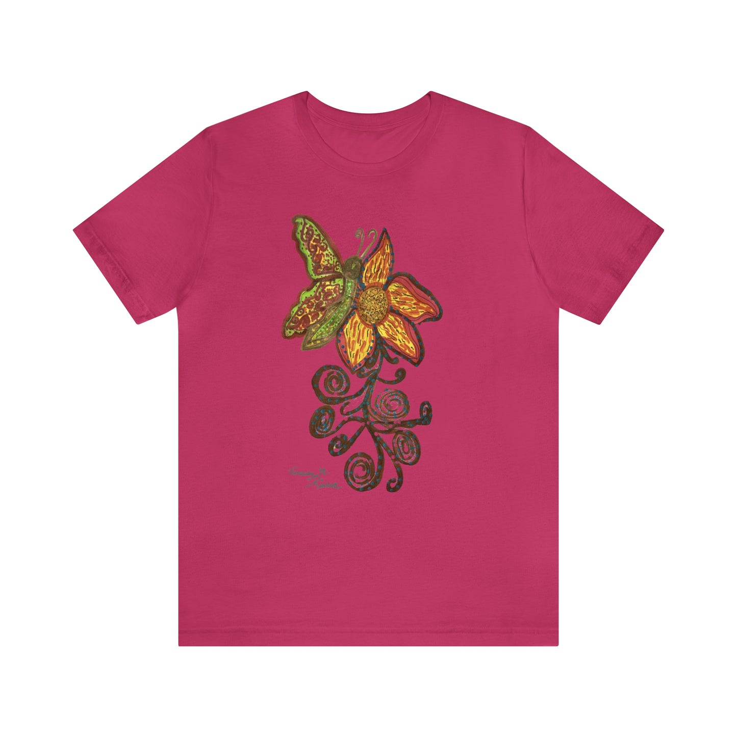 Butterfly - Unisex Jersey Short Sleeve Tee