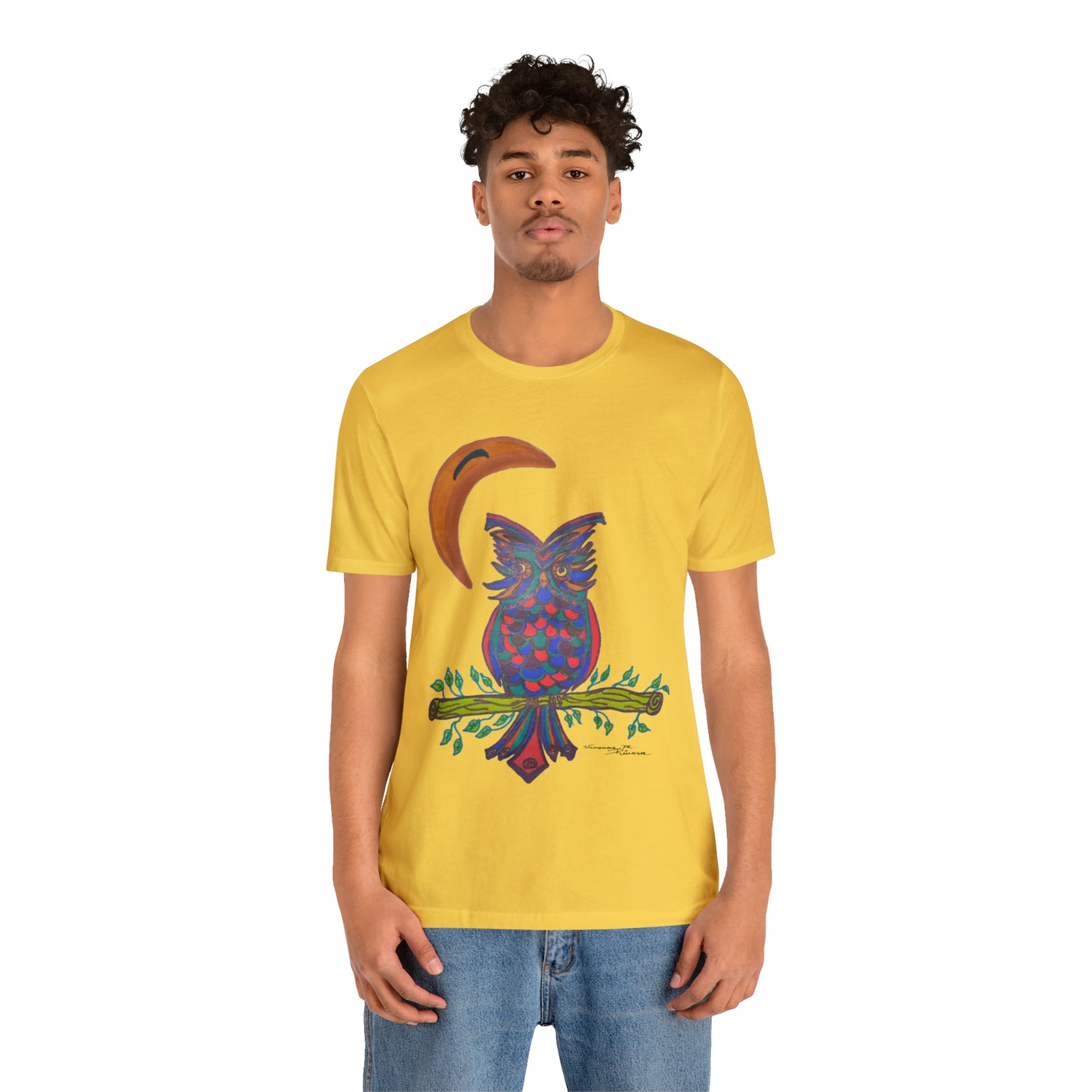 Owl - Unisex Jersey Short Sleeve Tee