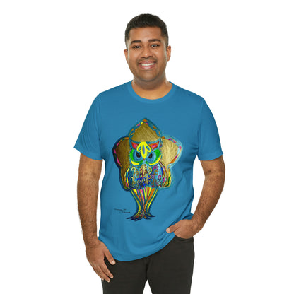 Owl - Unisex Jersey Short Sleeve Tee